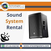 The Music Effect Is Enhanced By the Sound System Rental in Dubai